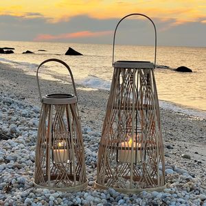 Lanterne solaire éolienne artisanale en fer pour la décoration de la maison, écologique, pour les anniversaires, Noël, les mariages et les hôtels - Product Image 5