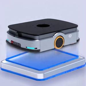 <span class=keywords><strong>AGV</strong></span>/AMR ZENS 400D 400KG |   Navegación Híbrida (SLAM) + Elevación Rotatoria + Evitación de Obstáculos por Láser + 6-8 Horas de Autonomía para Materiales - Product Image 5