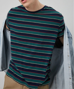 2019 Mens Clothing Summer Striped Printing Custom <span class=keywords><strong>T</strong></span> Shirts for Men - Product Image 5