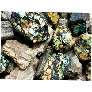 Ngọc Lam Thô Làm Cho Bán Buôn Đá Quý Khoáng Chất Ngọc Lam Thô Oyster Mohave Ngọc Lam - Product Image 6