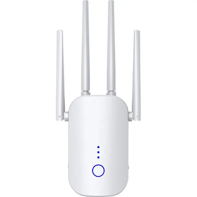 1200Mbps Wifi Range Extender Signaalversterker Booster Met 4 Band Antennes Voldoet Aan 802.11a/B/N/G/Ac Wifi Extender.