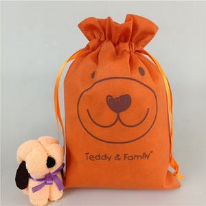 Nouvel an chinois Cokies mousseline sac cadeau couleur Orange sacs en Cellophane cadeau cadeau pochette en plastique sac en maille - Product Image 1