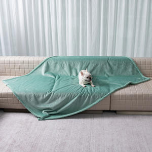 Fabricante al por mayor de alta calidad espesar impermeable perro manta cama cubierta esponjosa Premium polar mascota manta suave - Product Image 3