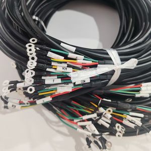 Fabrik OEM Angepasstes Rot-Schwarzes Stromkabel für Roboter KI Elektronik CNC JST-Steckverbinder TÜV für RoHS-konform 22-28AWG - Product Image 1