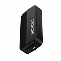 Lector de Tarjetas Micro SD Portátil ZERCRE, USB 3.2 Gen1 SD3.0, Alta Velocidad 90MB/s, 5 Colores, Adaptador de Tarjeta de Memoria, Logotipo Personalizado para Empresas