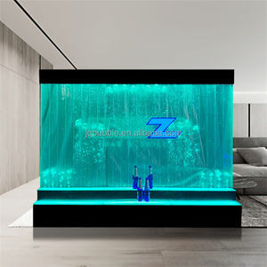 Mur d'eau à bulles sur pied avec éclairage LED RGB, écran mural à bulles d'eau - Product Image 3