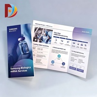 Manuel d'utilisation et livret d'instructions personnalisés, imprimés en offset couleur, plastifiés, pliés, pour prospectus, dépliants, catalogues et affiches en papier
