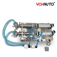 Machine de remplissage d'eau potable à petite échelle commerciale, prix bouteille de chine minérale Pure 500 ML Semi-automatique
