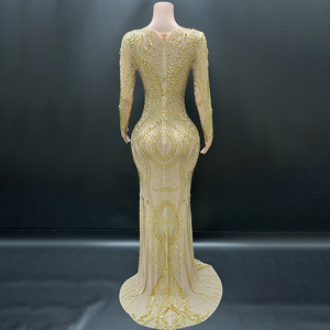 Novance Y3670-C 트렌드 Dropshipping 제품 섹시한 파티 드레스 라인 석 원피스 우아한 럭셔리 무도회 나이트 클럽을 착용 - Product Image 6