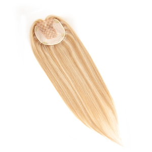 Envío Rápido, Topper de Cabello Humano Europeo Virgen Natural, Color Piano, Base de Seda, Liso, en Stock, 6*7 Mono Net - Product Image 6