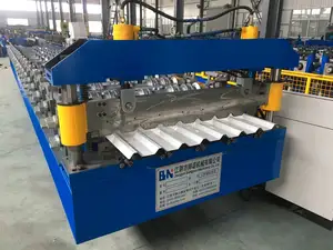 Metal Zinc IBR Corrugated Iron Roof Sheet Roofing Roll Forming Machine For Sale Tile Making Machine