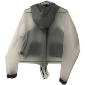 Fashion <strong>Hunter</strong> TPU-Welded Rain Jacket for Girls Waterproof Poncho with Hood Print <strong>Raincoat</strong> for Outdoor Activities Hiking Adults - Product Image 2