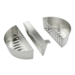 Pinnovo Char-Basket Soportes para <span class=keywords><strong>Briquetas</strong></span> de Carbón de Acero Aluminizado, Cestas para Combustible para Asado Indirecto, Compatibles con Parrillas de Carbón Más Grandes - Product Image 5