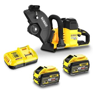 VENTE RAPIDE - Scie à béton sans fil Dewalts DCS691X2-XE 54V 9.0Ah FlexVolt XR Li-ion sans balais, 230 mm (9 po) - Kit - Product Image 1
