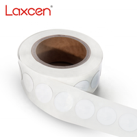 Laxcen N18D, étiquette NFC la plus populaire, D=20mm, Ntag213/215/216, mini-étiquette, interface de communication 13,56 MHz, contrôle d'accès RFID pour objets