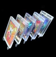 Amazones Meilleures ventes Play Protection de carte cadeau Nouvelle carte à collectionner support magnétique Transparent PVS Porte-cartes Top Loaders