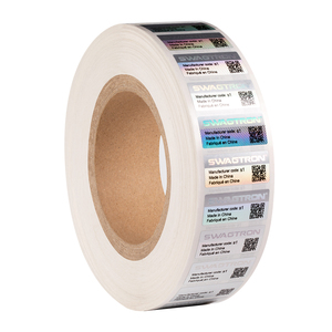 Tùy chỉnh 3D mã QR Holographic chống giả Vinyl chống thấm nước dán cho thủ công nước giải khát Whisky nhãn - Product Image 3