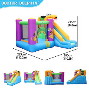 420D + 840D Vải PVC Trẻ Em Sân Ngoài Trời Doctordolphin Inflatable Bounce Hous Bouncy Castle Inflatat Bouncer Và Slide - Product Image 5