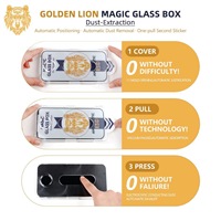Protection d'écran en verre trempé HD avec calibrage automatique, anti-ESD, installation facile, sans poussière pour iPhone 17 Pro Max 16 Pro