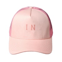 Gorra Trucker de Malla con Logotipo Personalizado, Parte Delantera de Nylon, Parte Trasera de Malla Transpirable, Gorra de Béisbol para Mujeres y Niñas, Gorra para el Sol de Uso Diario