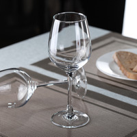 320ml Logo personnalisé Luxe Rétro Classique Clair Haute Coupe Verres à Champagne Boire Verre à Vin Rouge Gobelet