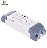 Module de relais Tuya 2 canaux, interrupteur sans fil compatible Google Home, télécommande RF433, module de relais à verrouillage automatique