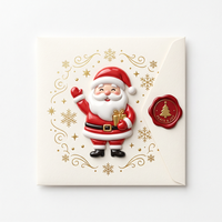 Porte-cartes de vœux festifs et enveloppes de Noël pour les détaillants recherchant des présentoirs d'emballages saisonniers