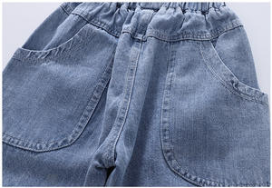 Venta al por Mayor de Conjuntos de Ropa para Niños, Estilo Nuevo, Camiseta a Rayas y Pantalones para Niños - Product Image 6