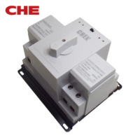 CHQ3C-63/2P 63A AC 230V 50/60Hz Ats Mini commutateur de transfert manuel automatique à double alimentation