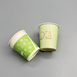 Gobelets en papier kraft jetables, personnalisés ou standard, à paroi simple ou double, pour café, thé, boissons chaudes, emballage à emporter - Product Image 5