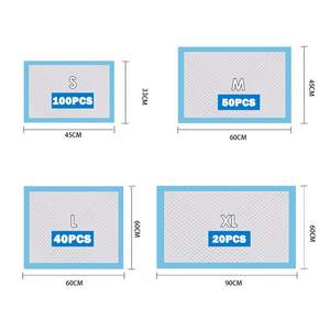 Hygienic Charcoal <span class=keywords><strong>Blue</strong></span> Carbon Pee Einweg-Training Haustier Urin Pipi Pads Matten für Hunde - Product Image 6