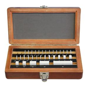 112 قطعة السيراميك الصلب مستطيلة زلة قياس الفرجار قياس قواعد حاملة ، ميكرومتر كتلة مجموعة عدادات قياس - Product Image 3