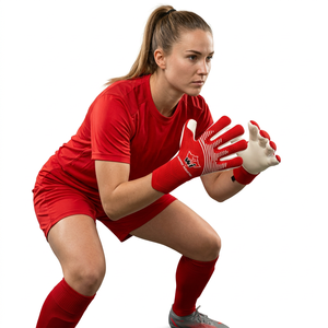 Guantes de Portero de Fútbol Profesionales Ajustables, Transpirables, Antideslizantes, Ligeros, Impermeables, Diseño de Dedos Completos, Cierre de Gancho y Bucle - Product Image 5