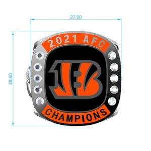 カスタム/卸売2012 <span class=keywords><strong>AFC</strong></span>スポーツ選手権リングファッションシルバーメッキ亜鉛合金ジュエリーリングカスタマイズされたロゴ - Product Image 1