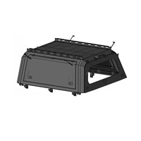 Accessoires 4x4, kit carrosserie, auvent pour pick-up Hilu, acier galvanisé, auvent de camion en aluminium, compatible N P300