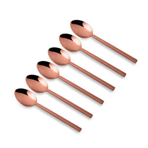Sang trọng Rose Gold thép không gỉ thiết lập dao kéo nĩa muỗng dao Flatware cho khách sạn đám cưới tiệc chiêu đãi tiếp nhận bảng thiết lập - Product Image 2