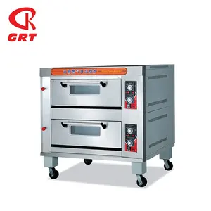 GRT-40Q Commercial Double Deck Pão Cozimento Gás Padaria Forno