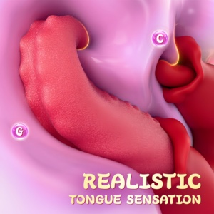 Juguete Sexual en Oferta, Estimulador de Clítoris y Punto G, Vibrador con Lengua Oscilante para Mujeres - Product Image 3