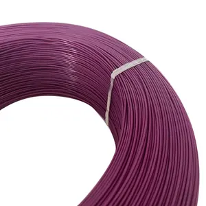 UL10086 22AWG ETFE Insulated Tin Plated Copper Wire Flexible Heating Cable High Temperature Electrical Wires
