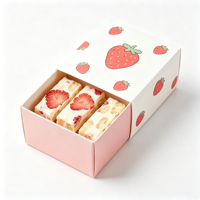 Boîte d'emballage en papier pour tiramisu avec impression de logo personnalisé, papier alimentaire, pâtisserie, boulangerie, emballage en chocolat pour tiramisu