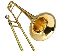 High Grade Trombone Gold Brass Bell Musical Instrument in China