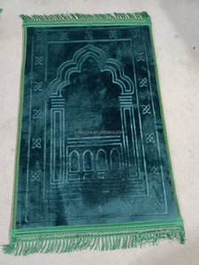 Tapis de prière de voyage islamique <span class=keywords><strong>MBX</strong></span> Sejadah musulman avec mousse de polyester brodé-pour une utilisation dans les mosquées - Product Image 6