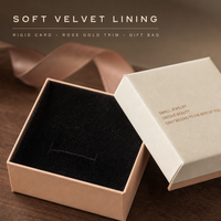 Boîte cadeau pour la Saint-Valentin pour bijoux, bague, collier, bracelet, boîte d'emballage rigide avec couvercle et base, logo personnalisé, fournisseur d'étiquettes privées