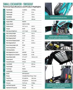 Excavatrice hydraulique sur chenilles de 6 tonnes - Product Image 5
