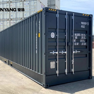 Conteneur de transport de marchandises sèches en acier Corten 40HC, best-seller, dernière innovation de l'usine avec paroi latérale entièrement ouverte et quatre portes - Product Image 2