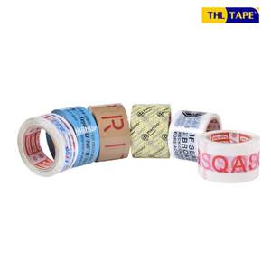 Haute qualité BOPP emballage étiquettes ruban Logo personnalisé étanche à l'eau estampage à chaud finition quantité minimale de commande 100 pièces prix compétitifs distributeur - Product Image 6