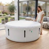 Piscine gonflable directement de l'usine, prix imbattable, piscine ronde populaire pour enfants et adultes, idéale pour les fêtes aquatiques estivales