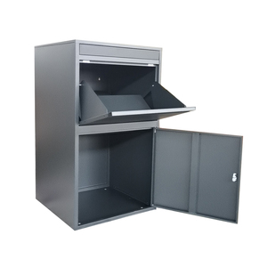 Buzón de Correos <span class=keywords><strong>Exterior</strong></span> de Acero, Independiente, para Montar en el Suelo, con Compartimento para Periódicos y Paquetes - Product Image 3