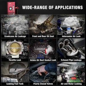 Detector de Fugas de Humo Automotriz ANCEL S3000 con Bomba de Aire Integrada, Herramienta de Diagnóstico para Pruebas del Sistema EVAP, Admisión, Escape y Turbo - Product Image 4