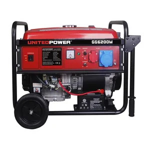 Rated 5000watt gasoline engine electric start generator CE 13HP 188F recoil for outdoor use